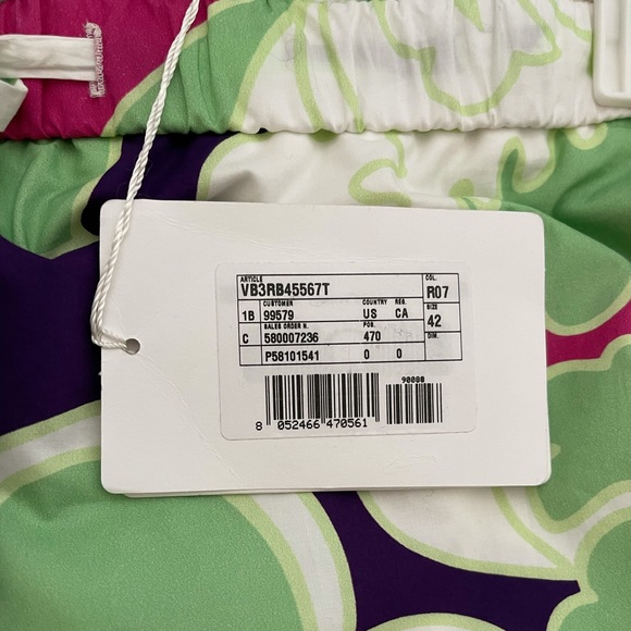 NWT $1,590 Valentino Garavani printed wide-leg trousers ,Size IT 42,US 6, ITALY - Picture 15 of 17